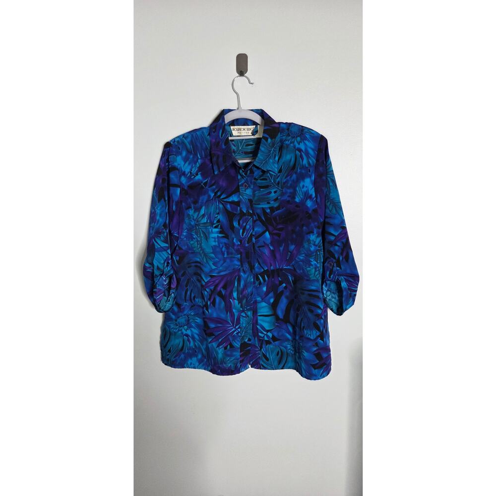 Brownstone Studio Petites Med Floral Blouse